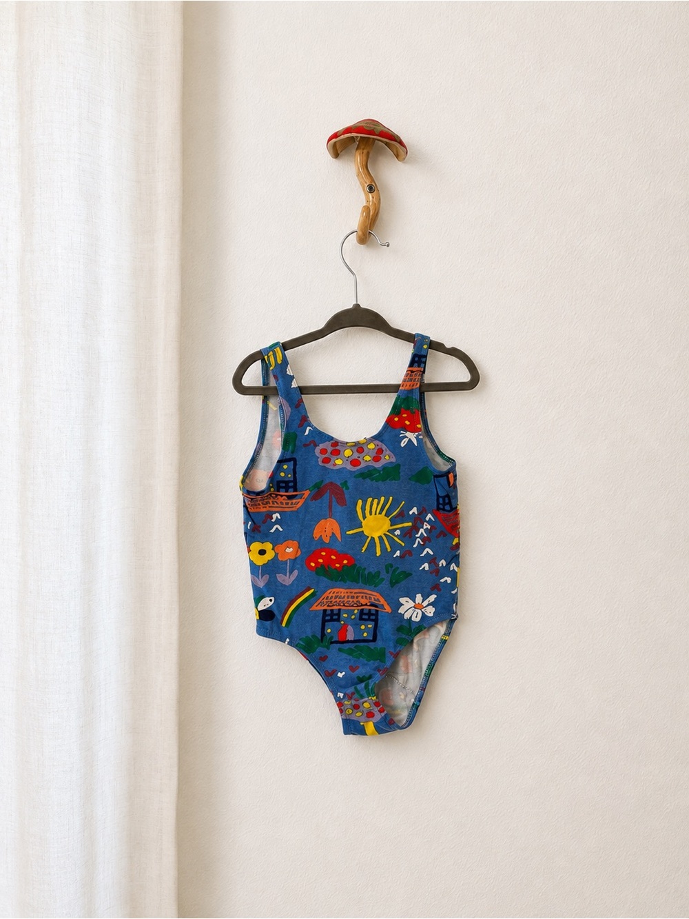 Vintage Création Stummer Toddler Girls One-Piece Swimsuit – Size 5